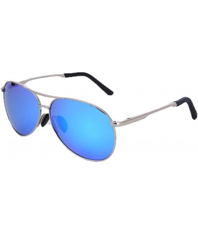Aviator Polarized Aviator Sunglasses for Men Women UV 400 Protection Sunglasses Viator Driving Wide Vision Sun Glassses - CQ1...