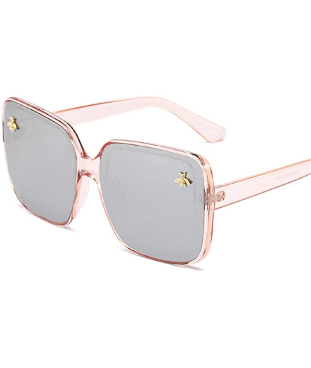 Oversized Oversized Sunglasses Gradient Glasses Sunglasseselegant - Pink - C0197CTIAHG $54.89