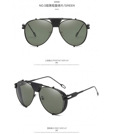 Rimless Steampunk Sunglasses - Black - C518ODS5LRX $24.38