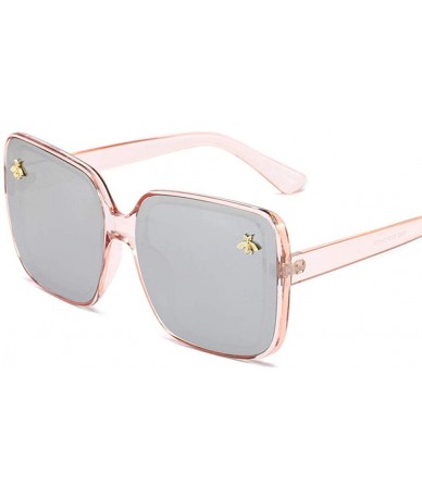 Oversized Oversized Sunglasses Gradient Glasses Sunglasseselegant - Pink - C0197CTIAHG $18.30