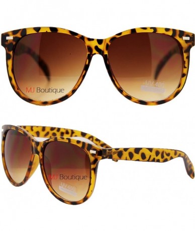 Wayfarer Tortoise Retro Large Sunglasses FREE POUCH 9448 - CZ11GF4GV6T $11.01