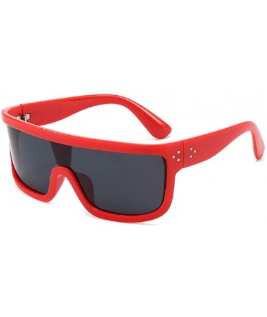 Goggle Polarized Steampunk Sunglasses Fashion Oversized - CS196XAW29I $16.00