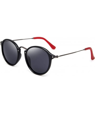 Wayfarer Womens Fashion Designer Polarized Sunglasses 100% UV400 Protection Sun Glasses - Black Frame Gray Lens-a - CN18WNE4G...
