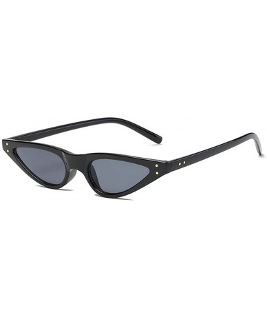 Wrap Fashion Vintage Retro Unisex UV400 Glasses For Drivers Driving Sunglasses - Gray - CG18TMAW522 $16.45