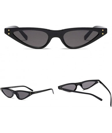 Wrap Fashion Vintage Retro Unisex UV400 Glasses For Drivers Driving Sunglasses - Gray - CG18TMAW522 $7.79