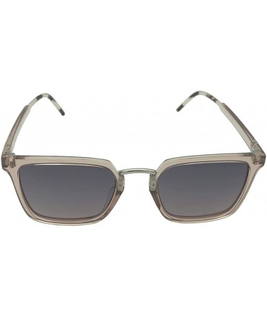 Goggle Round Sunglasses for Women fashion Mirrored Lens UV400 - 粉色 - CV18E4MLD7Z $13.42