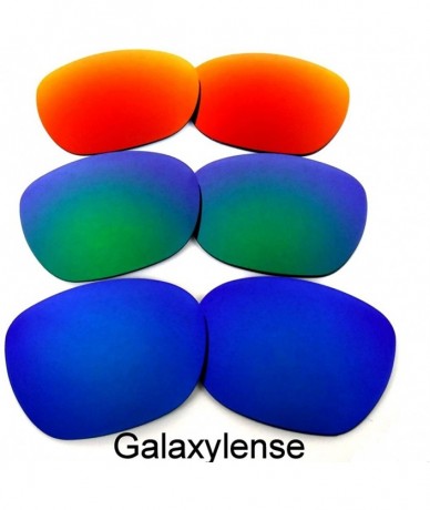 Oversized Replacement Lenses Garage Rock Fire Red Color Polarized - Blue&green&red - CE125YN3IK3 $18.54