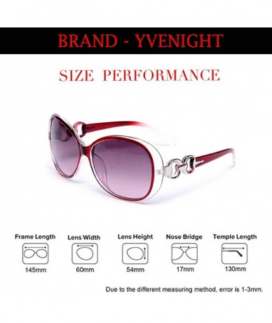 Oversized 7 Packs Vintage Oversized Sunglasses for Women 100% UV Protection Large Eyewear - 7 Pack Burgundy - CW196IGERDD $42.20