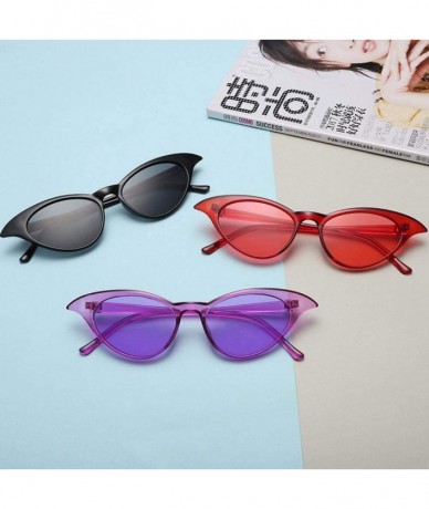 Aviator Sunglasses Women Luxury Brand Original Design Sun Glasses Female Cute Sexy C1 - C6 - C318YR3KO02 $14.91