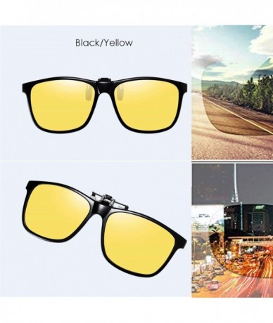 Oval Polarized Sunglasses Protection Driving Glasses - 3019/Yellow - CR199MIC634 $15.24