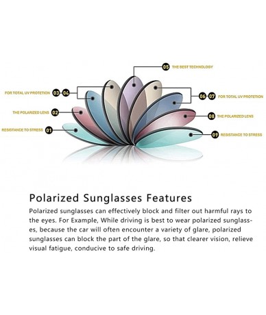 Shield Round Retro Polarized Stainless Steel Sunglasses Metal Small Frame Colorful For Women - CY18LG0O6D0 $24.15