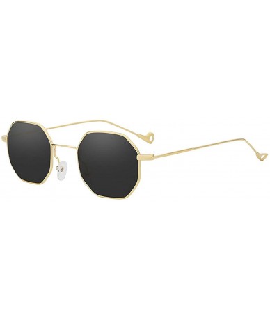 Square Multi Shades Steampunk Men Sunglasses Retro Vintage Brand Designer Women Fashion Summer Glasses UV400 - CC197A34GQ8 $5...