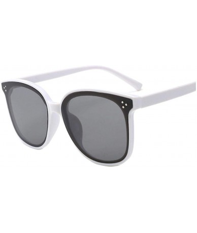 Goggle 2019 New Children Baby Fashion Sunglasses Children's Rice Nails Girls Boys Oculos - White - CE197YH7MMI $64.65
