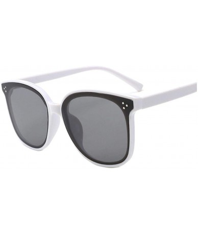 Goggle 2019 New Children Baby Fashion Sunglasses Children's Rice Nails Girls Boys Oculos - White - CE197YH7MMI $55.84