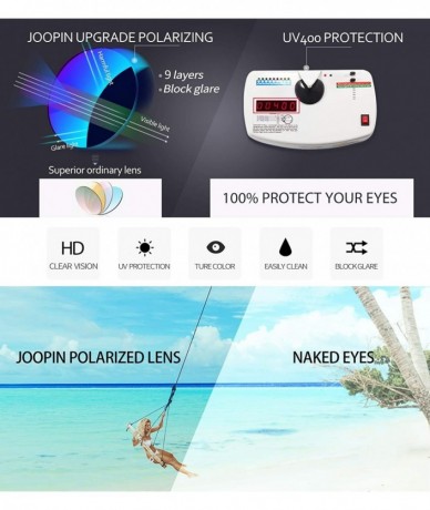Square Polarized Sunglasses for Women Men - Retro Clout Sun Glasses with Oval Thick Frame - Black - C5189UMA7TT $20.94