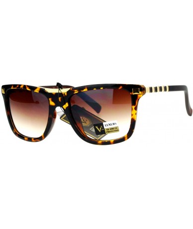 Square VG Occhiali Sunglasses Womens Square Frame Designer Style Shades - Tortoise (Brown) - C2187KAXGQA $7.37