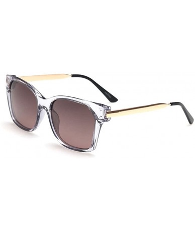 Wayfarer Classic Polarized Wayfarer Sunglasses 80's Vintage Style Design - White/Grey - CU12IOUXN3Z $29.64
