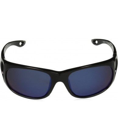 Sport P-22 Sportsman's P-Series Polarized Fishing Sunglasses - Black/Blue Mirror - CR116DSFRAH $29.26