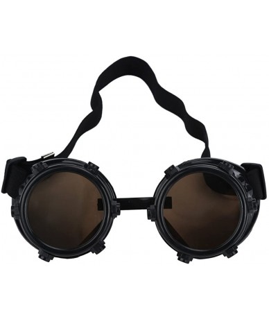 Goggle Sunglasses for Men Women Steampunk Goggles Vintage Glasses Retro Punk Glasses Eyewear Party Props - E - C918QSMYNEQ $2...