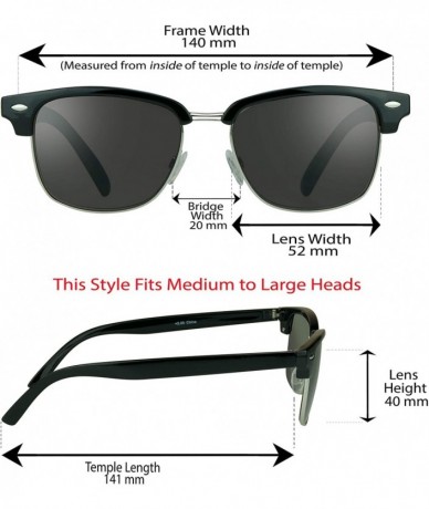 Round Classic Reading Sunglasses with Round Horn Rimmed Plastic Frame for Men & Women - Not Bifocal - CY18L9TUT0N $51.13