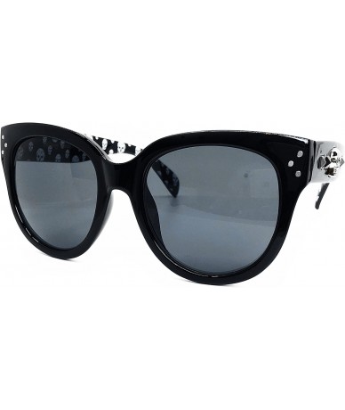 Oversized 5207 Premium Oversize XXL Men Women Brand Designer harley bike Style Retro Vintage Spike punk gotica Sunglasses - C...