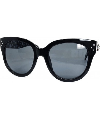 Oversized 5207 Premium Oversize XXL Men Women Brand Designer harley bike Style Retro Vintage Spike punk gotica Sunglasses - C...