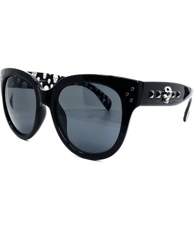 Oversized 5207 Premium Oversize XXL Men Women Brand Designer harley bike Style Retro Vintage Spike punk gotica Sunglasses - C...
